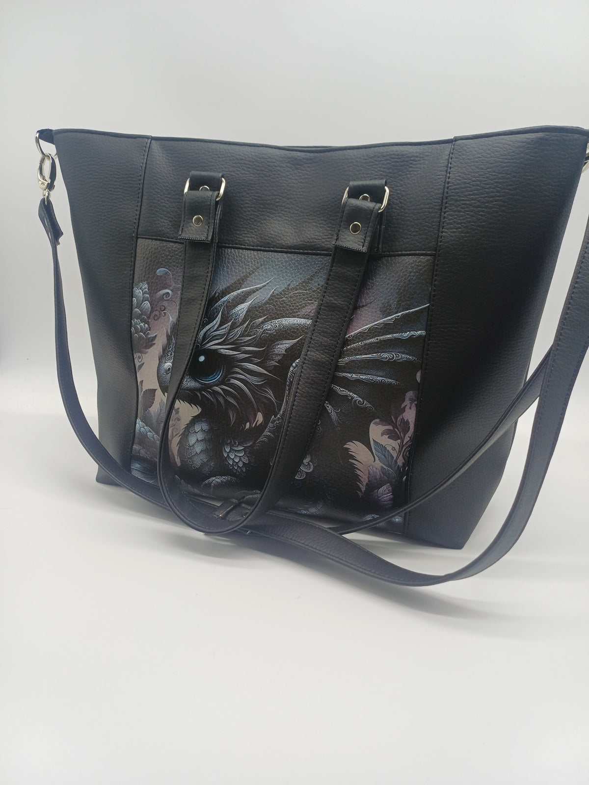 Handtasche Dragon Black