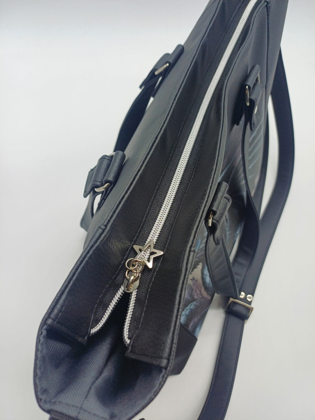 Handtasche Dragon Black