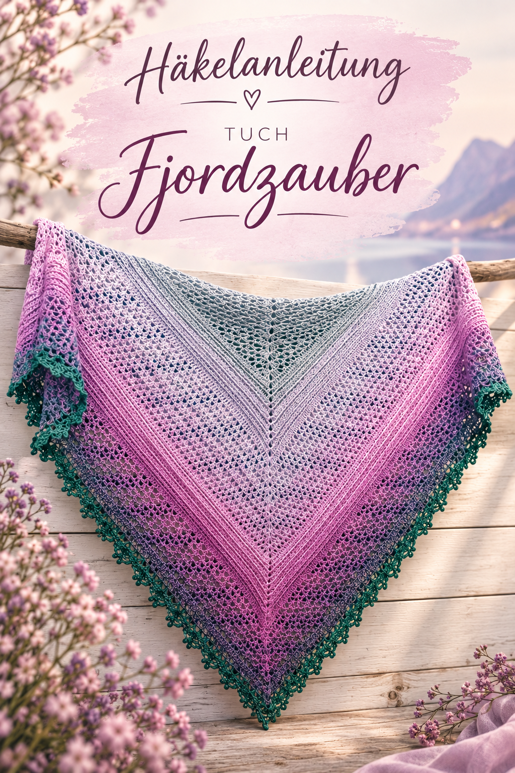 Tuch "Fjordzauber" Digitales Produkt