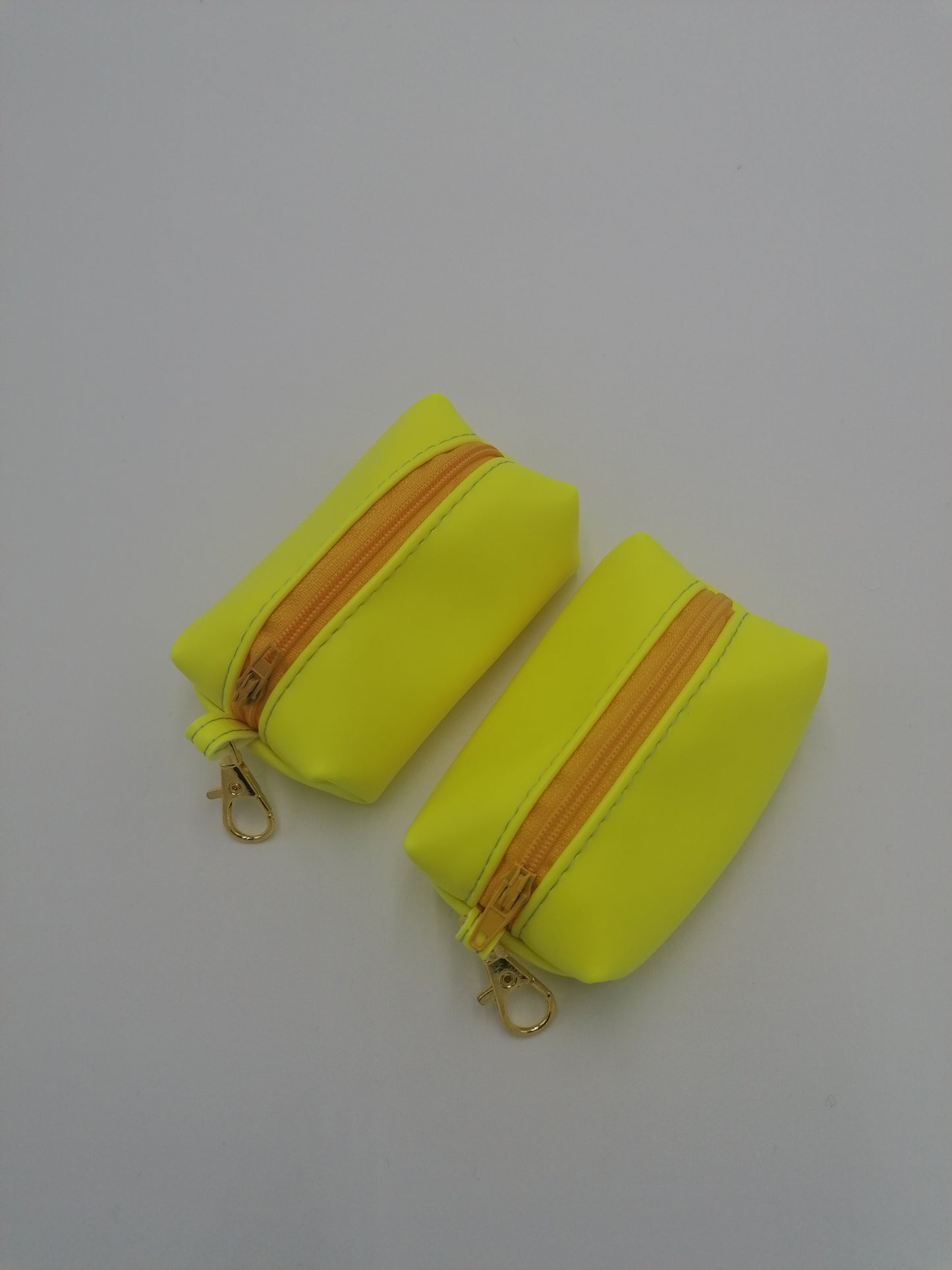 Mini Boxybag "neon mit gelb" Schlüsselanhänger